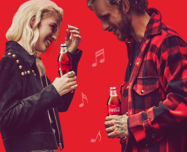 Акция Coca-Cola, Fanta, Sprite и Перекрёсток: «Откройся миру музыки вместе с Перекрёсток»